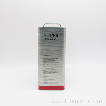 4L F-style Engine Oil Tin Can